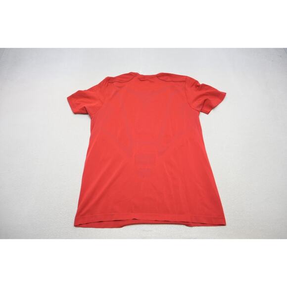 Nike Pro Gym Shirt Dri Fit Fited Short Sleeve Performance Red Mens Sz XL - Picture 9 of 9